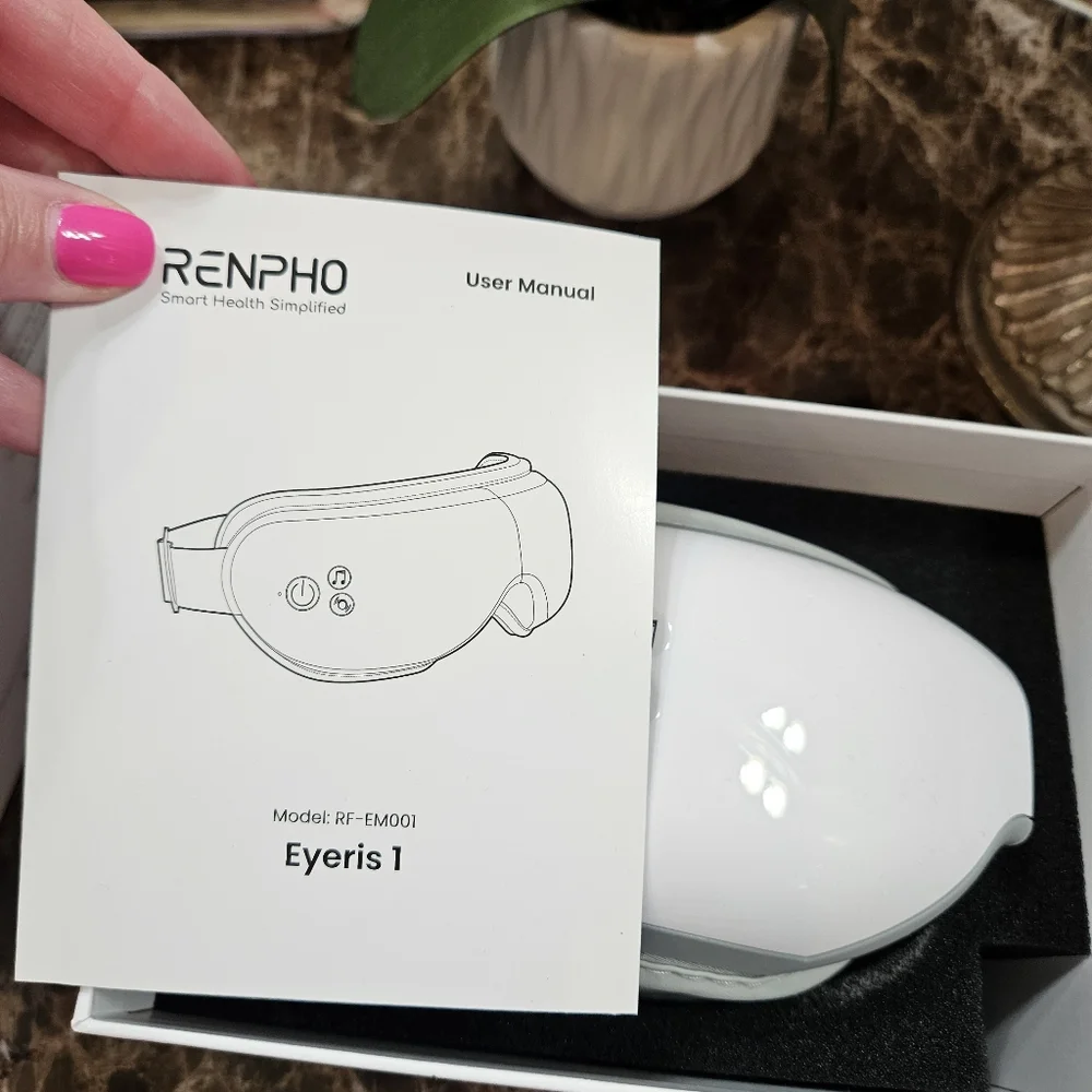Eyeris 1 Eye Massager - White